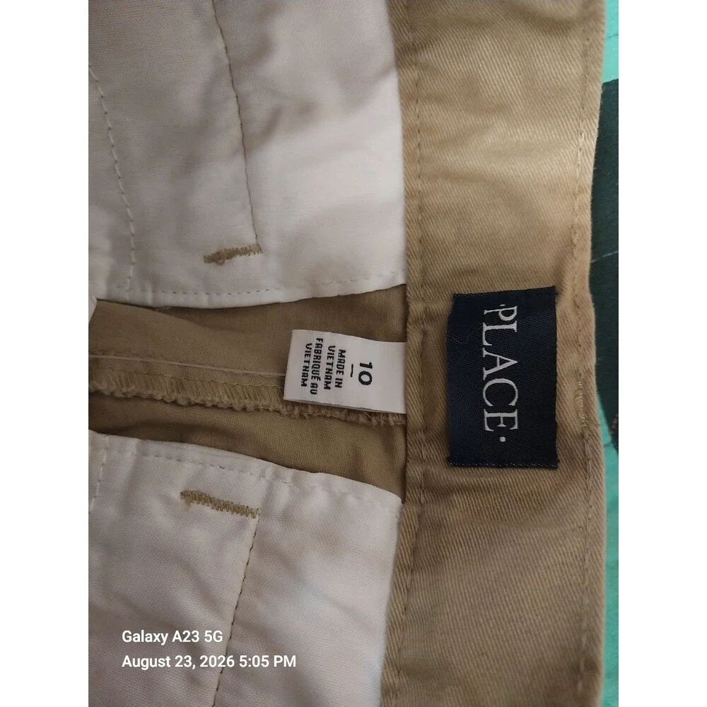 Children's Place Beige Chino Pants Size 10
